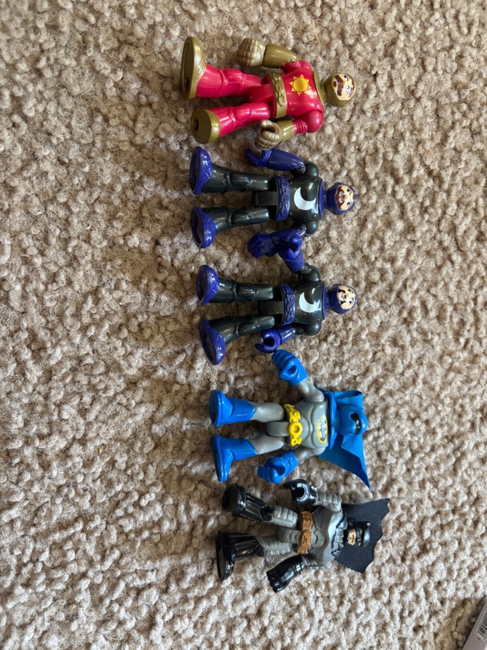 Lot of 5 Imaginext Action Figures